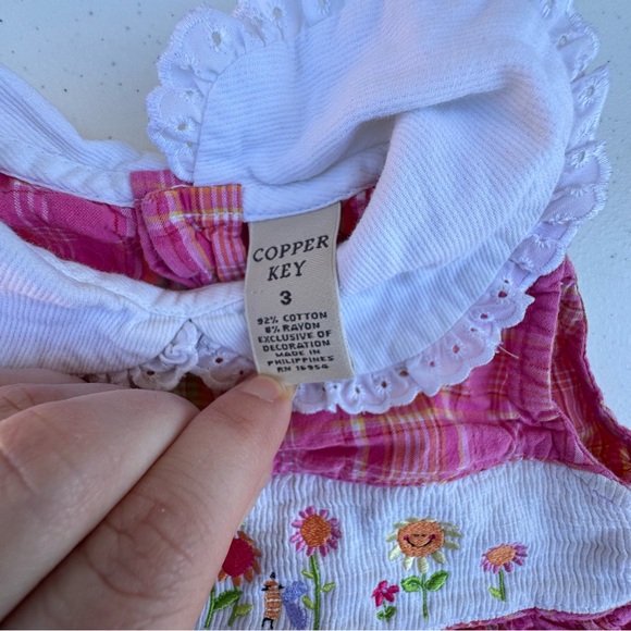 Smocked Spring Ruffle Dress 3T - Picture 5 of 6